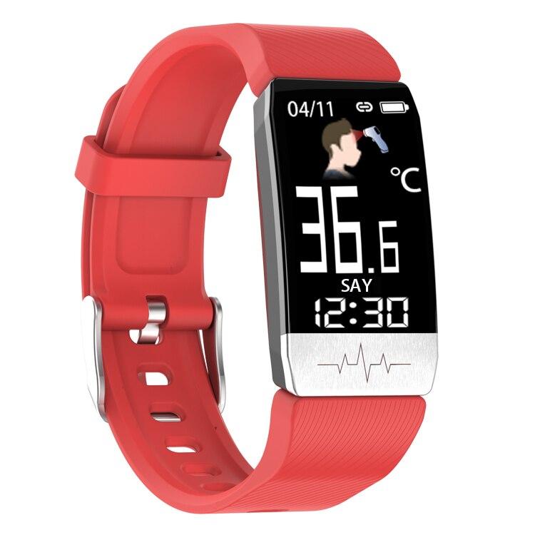 iDoctor Pro® 2.0 Modelo 2021 - Smartwatch Ultra Health relógio 038 AmploTech Vermelho 