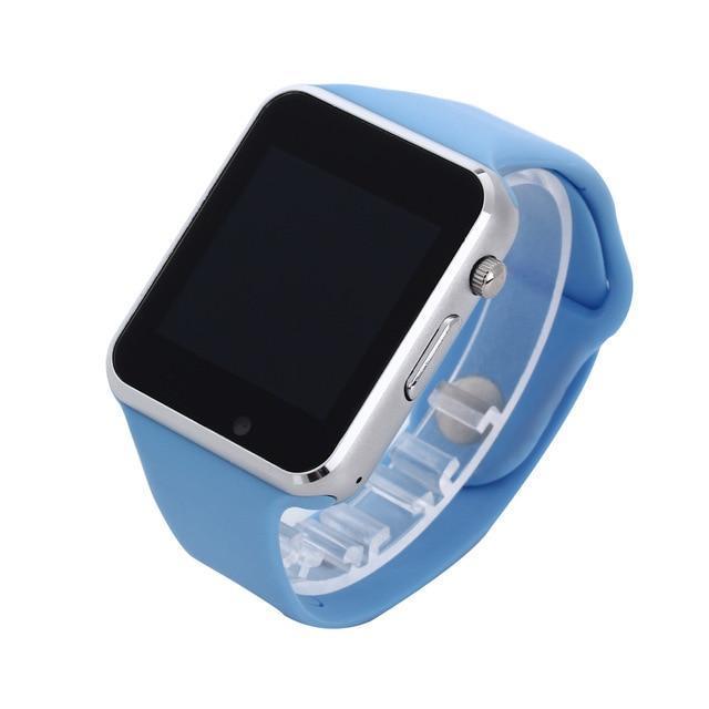 Relógio Smartwatch A1 Inteligente - Techno Watch relógio 018 AmploTech Azul 